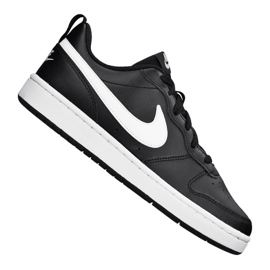 Nike Court Borough Low 2 (GS) Jr BQ5448-002 scarpe nero