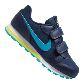 Scarpa Nike Md Runner 2 Psv Jr 807317-415 blu navy