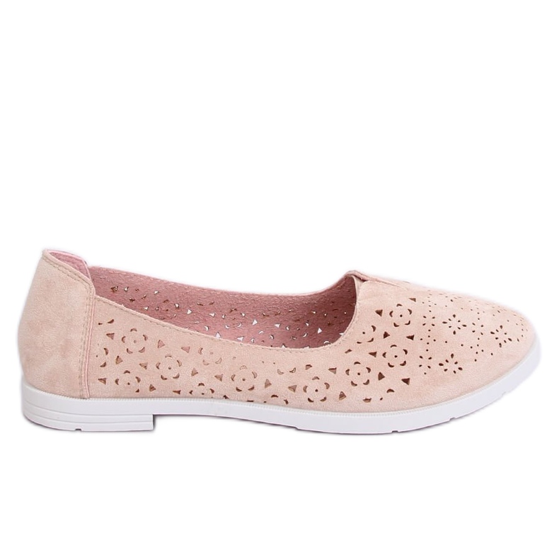 Ballerine traforate beige ZA02P Beige