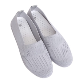 Sneakers in rete grigia NB338P Grigio
