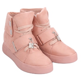 Sneakers rosa da donna NC158 Rosa