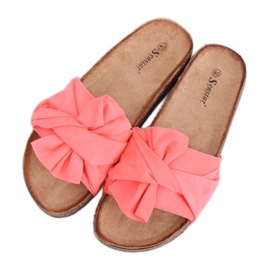 Ciabatte in sughero rosa CK115P Coral