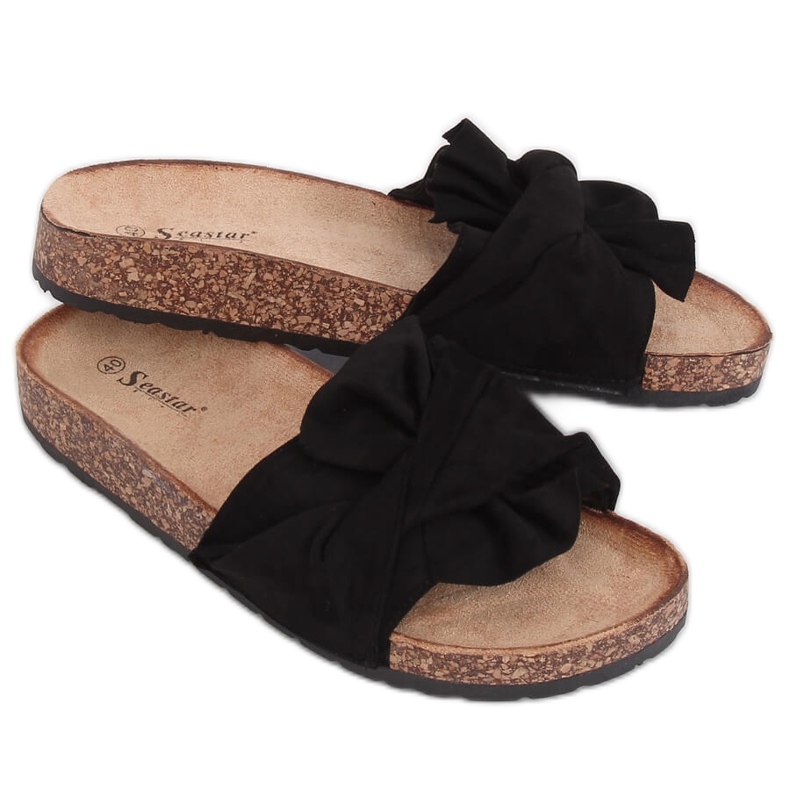 Ciabatte nere in sughero CK115P Nere nero