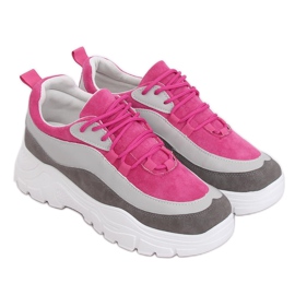Multicolore 902-3 Scarpe sportive grigie rosa