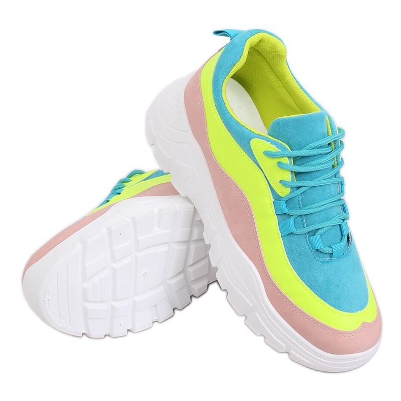 Scarpe sportive multicolor 902-3 Rosa multicolore
