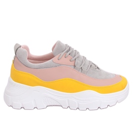 Multicolore 902-3 Scarpe sportive gialle