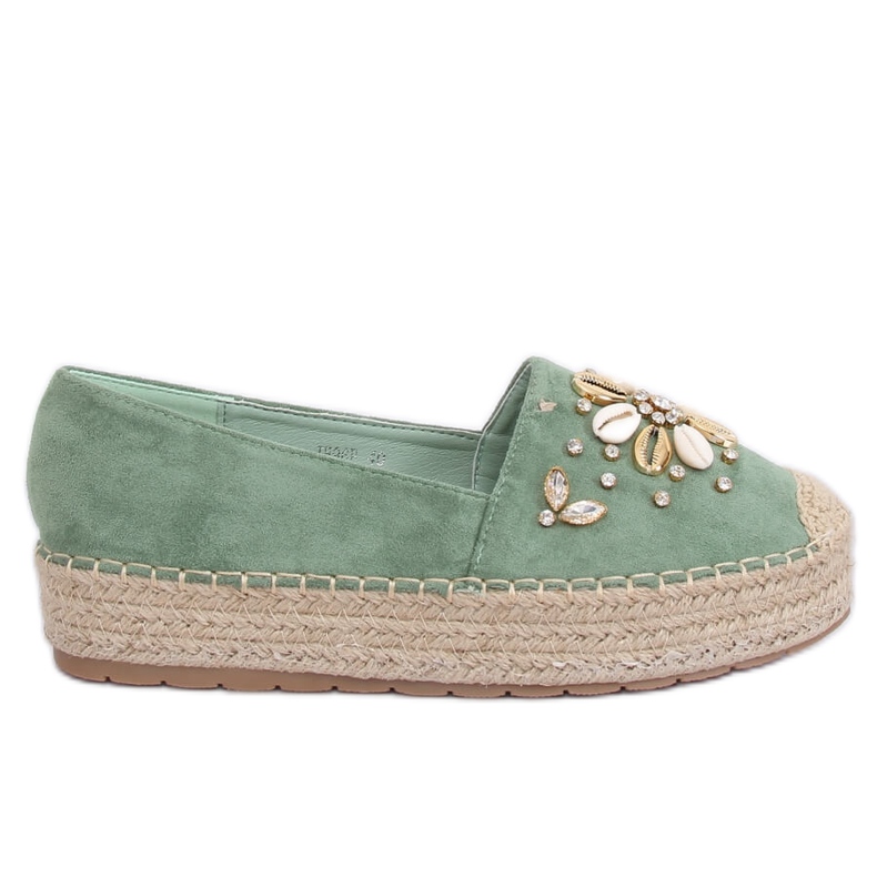 Espadrillas verdi JH96P Verde