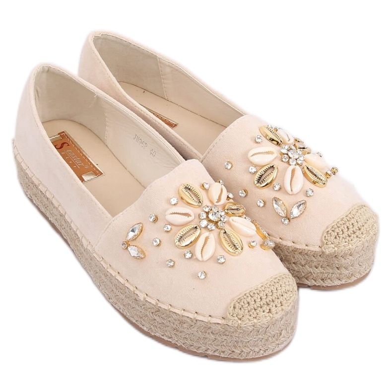 Espadrillas beige da donna JH96P Beige