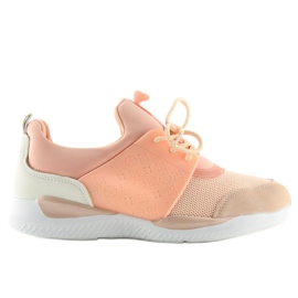Scarpe sportive rosa ultra chiare BY-069 Pink II Quality