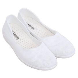 IC03 Ballerine in rete bianca