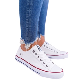 Sneakers Donna Big Star Punta in Gomma Bianche DD274336 bianco