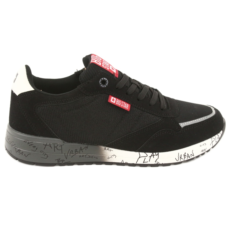 Scarpe sportive Big Star FF 174207 bianca nero