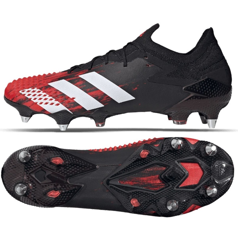 Scarpe da calcio Adidas Predator Mutator 20 Sg M EF2207 multicolore nero
