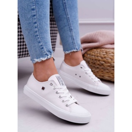 Scarpe da donna bianche sneakers Big Star V274869 bianco