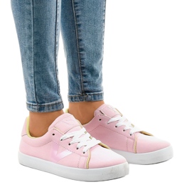 Sneakers classiche da donna rosa B845-20