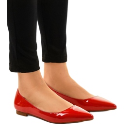 Ballerine laccate rosse MM5018 rosso