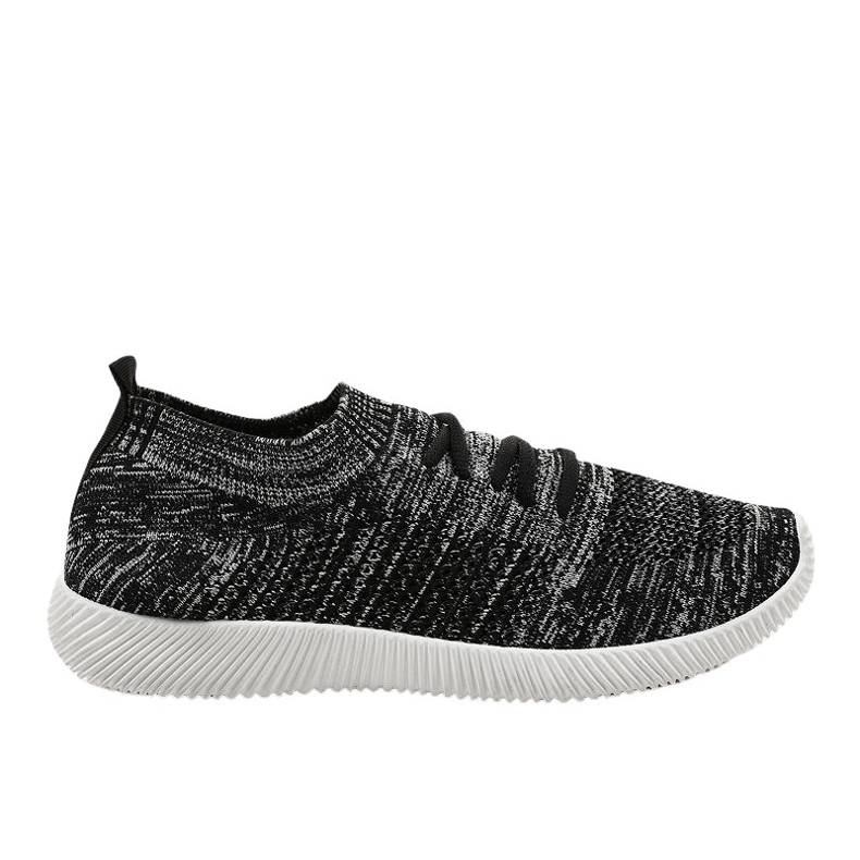 Scarpe sportive da uomo grigie LW-1801 nero grigio
