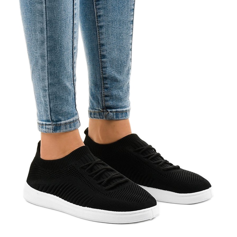 Scarpe sportive da donna nere 2969 nero