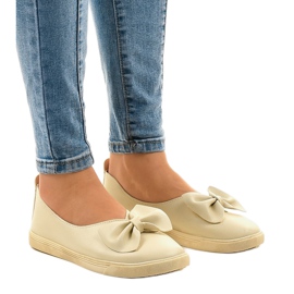 Sneakers slip-on beige 8895-3