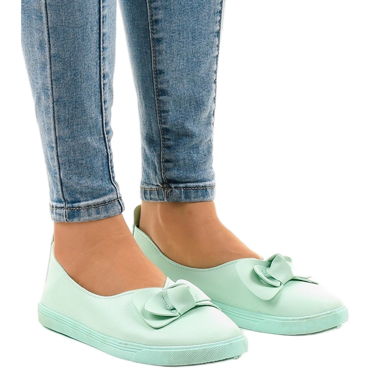 Sneakers slip-on blu 8895-10