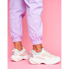 SEA Scarpe sportive da donna rosa BL205 bianco multicolore