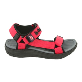 Sandali con inserto in schiuma Lee Cooper LCW-20-34-014 nero rosso