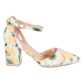 Seastar Décolleté Con Fiori multicolore giallo