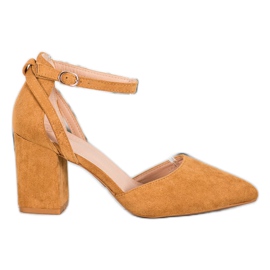 Seastar Décolleté in pelle scamosciata alla moda beige