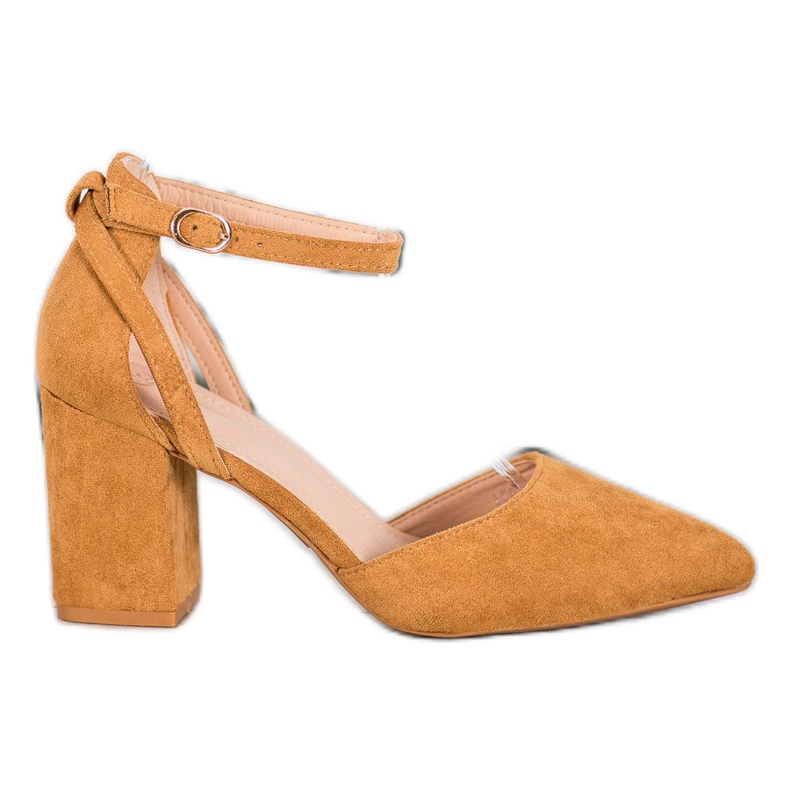 Seastar Décolleté in pelle scamosciata alla moda beige
