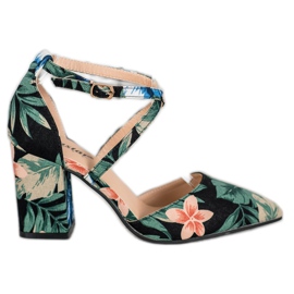 Seastar Décolleté casual con fiori multicolore