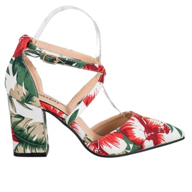 Seastar Décolleté casual con fiori multicolore