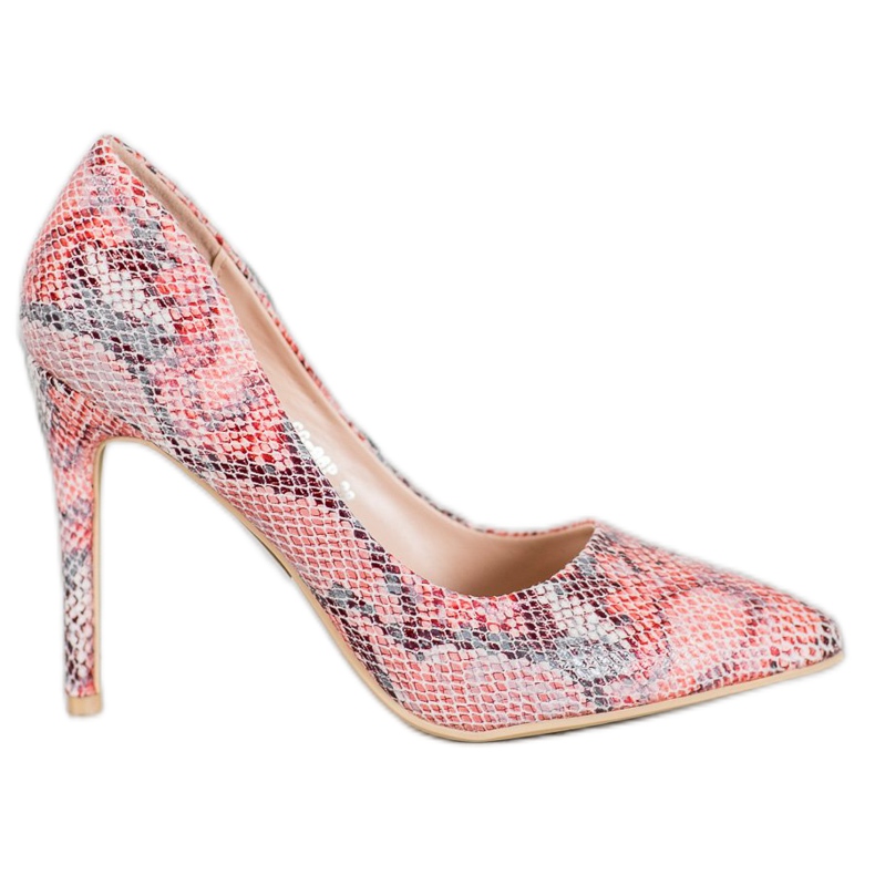 Seastar Borchie con stampa leopardata multicolore