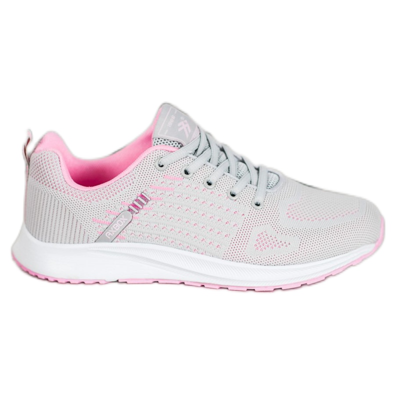 Ax Boxing Comode scarpe sportive traforate rosa grigio