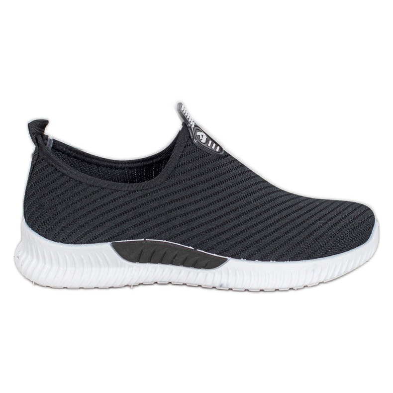 SHELOVET Scarpe sportive slip-on nero