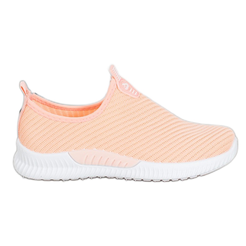 SHELOVET Scarpe sportive slip-on arancia