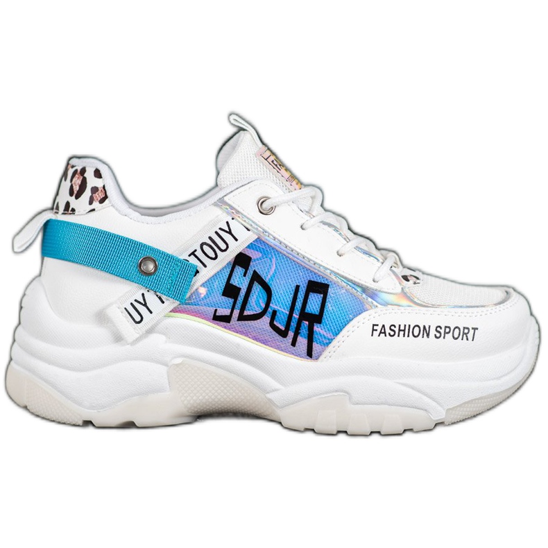 SHELOVET Sneakers sportive alla moda bianco multicolore