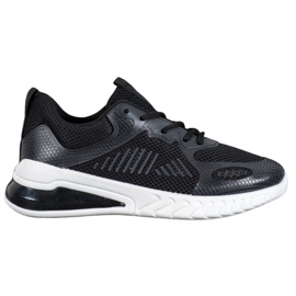 Ideal Shoes Scarpe allacciate con rete nero giallo