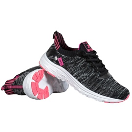 Ax Boxing Scarpe in tessuto leggero nero