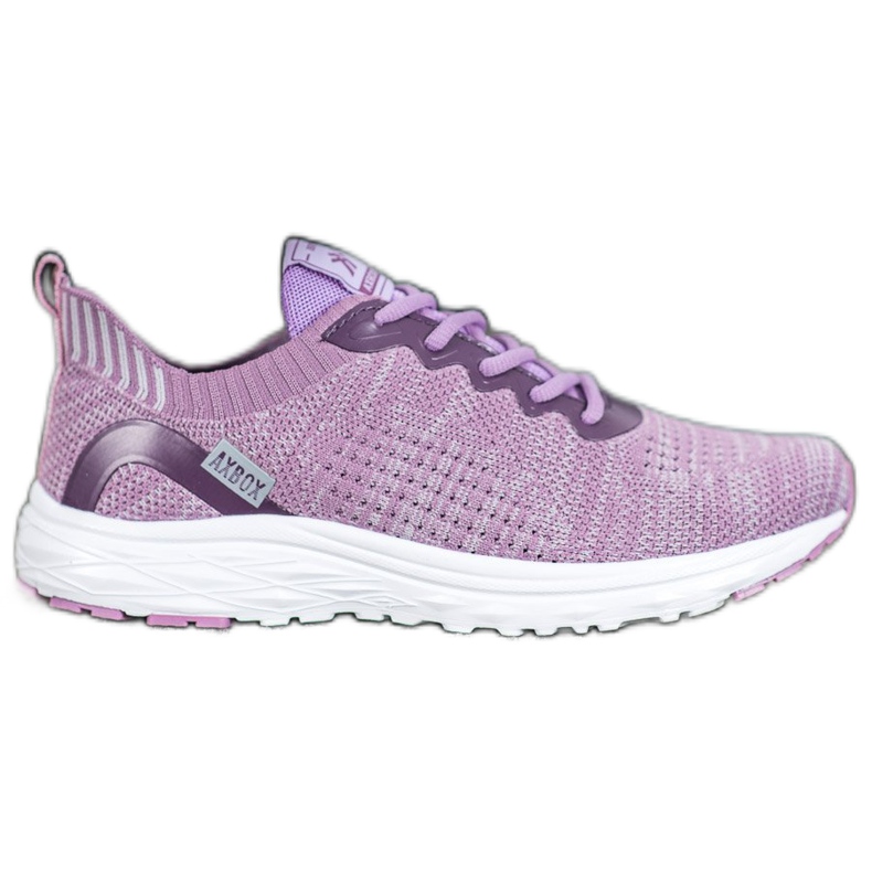 Ax Boxing Scarpe in tessuto leggero viola