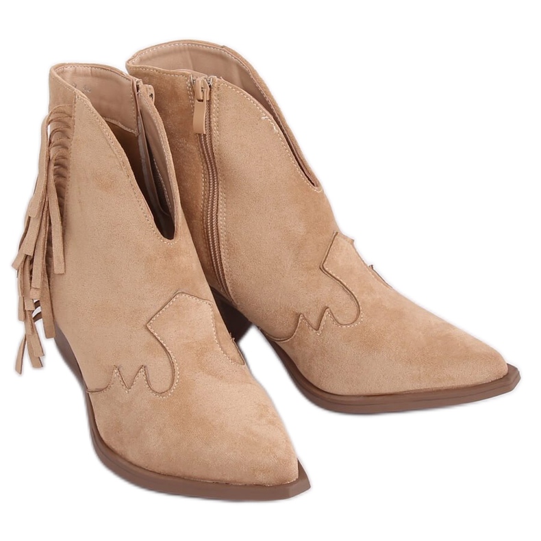 Stivali da cowboy beige da donna NC999 Beige