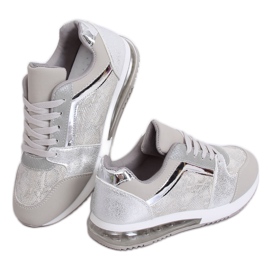 Scarpe sportive da donna argento BL206 Silver II Quality grigio