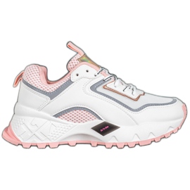 SHELOVET Sneakers Con Suola Rosa Chiaro bianco