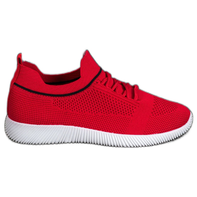SHELOVET Scarpe sportive rosse rosso
