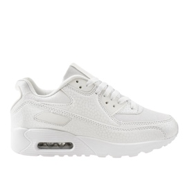 Sneakers bianche per scarpe sportive FXZ81-3 bianco