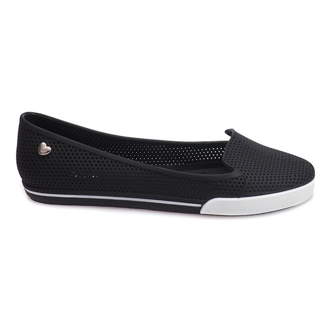 Meliski traforato con ornamento 888-1 nero