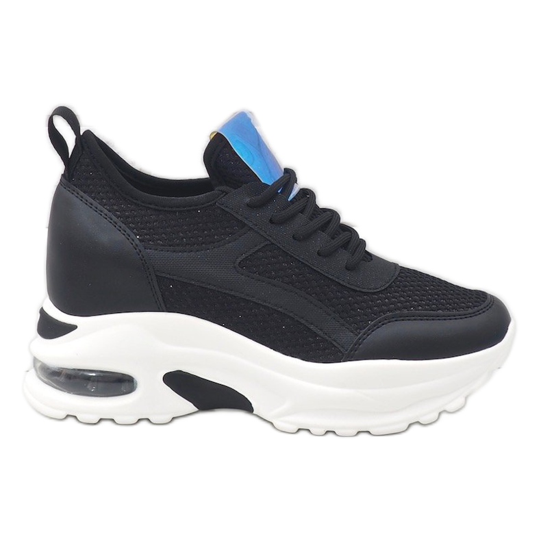 Sneakers sportive nere con sistema AB5722 nero