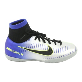 Scarpe indoor Nike Mercurial Victory 6 Df Njr Ic Jr 921491-407 d'argento