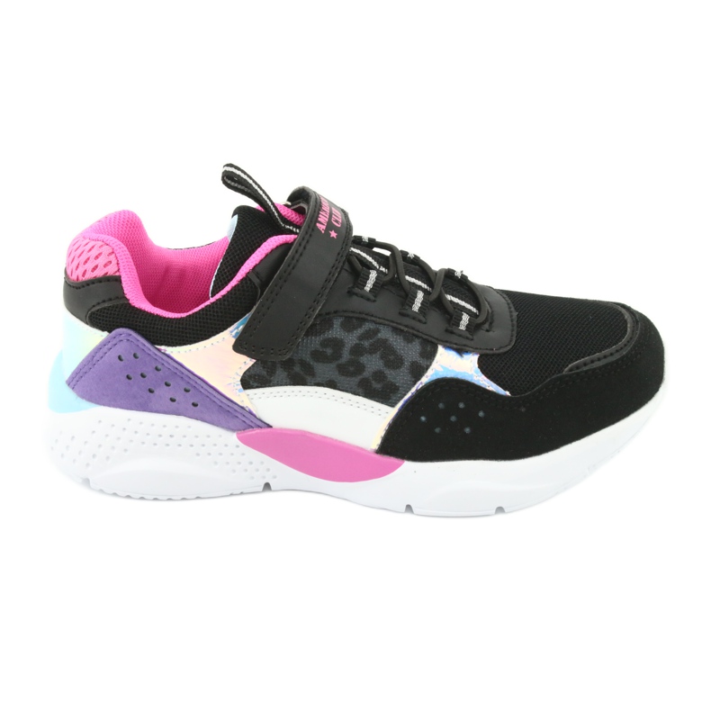 Scarpe sportive American Club ES07 alla moda nero viola rosa grigio