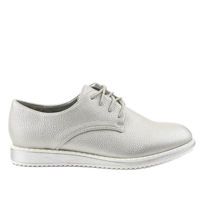 Scarpe jazz classiche argento ZQ632-3 d'argento