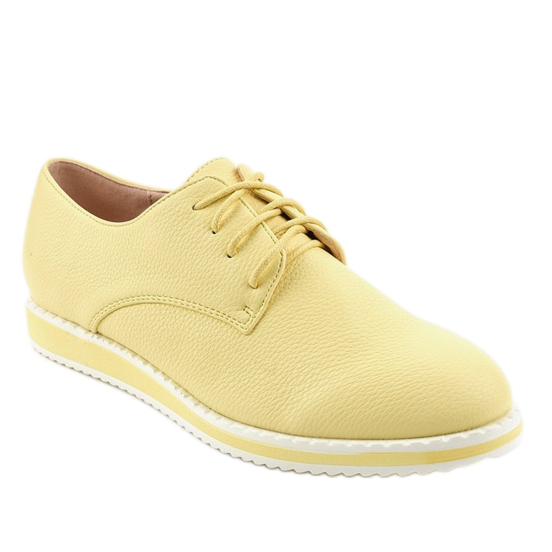 Scarpe jazz classiche gialle ZQ632-5 giallo